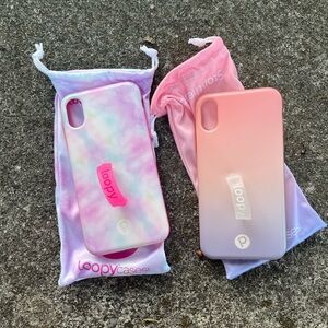 2 Loopy iPhone XS cases